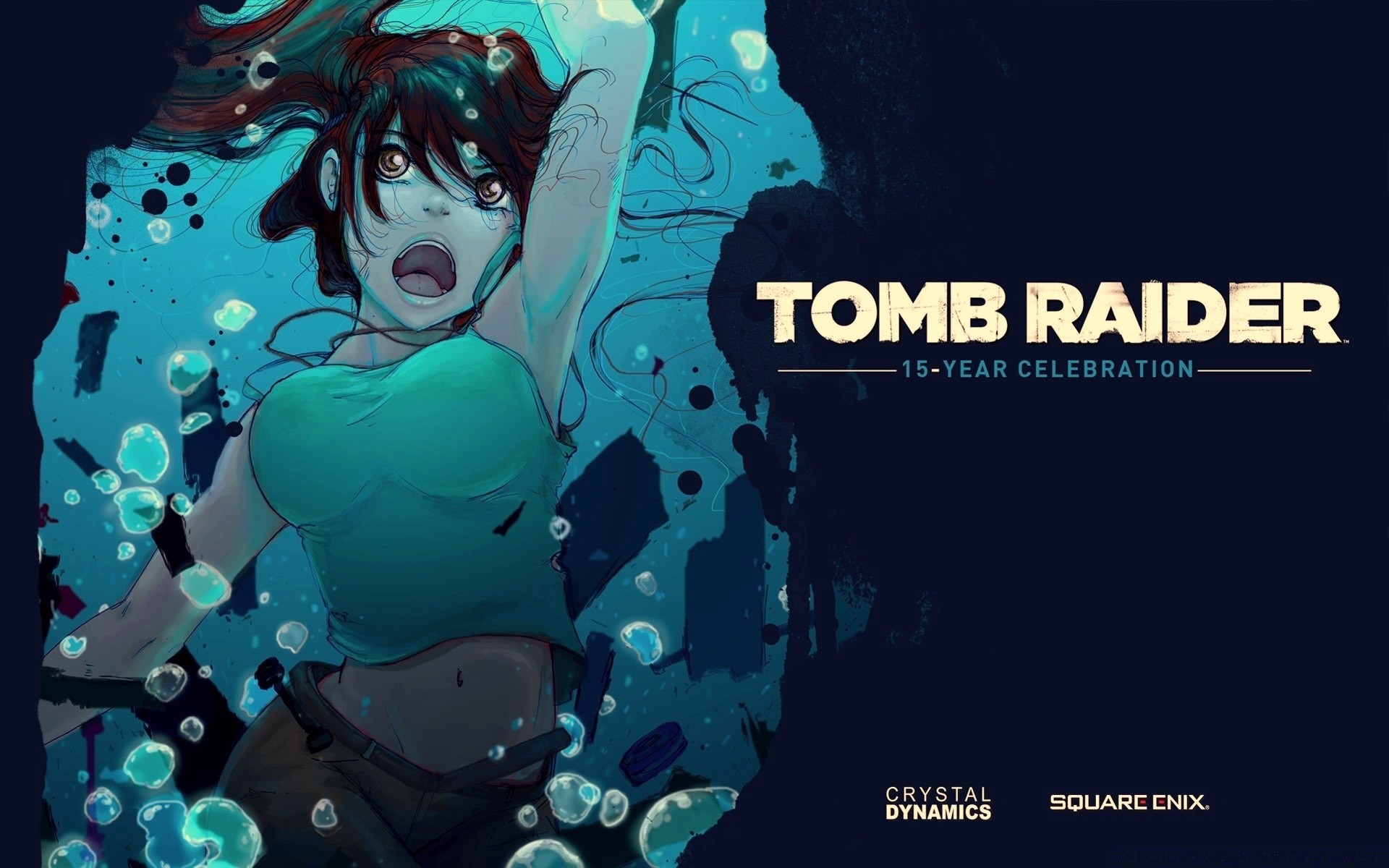 tomb raider illustration