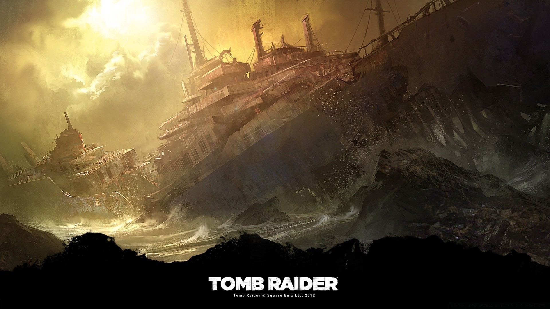 tomb raider agua al aire libre viajes amanecer atardecer noche oscuro paisaje cielo