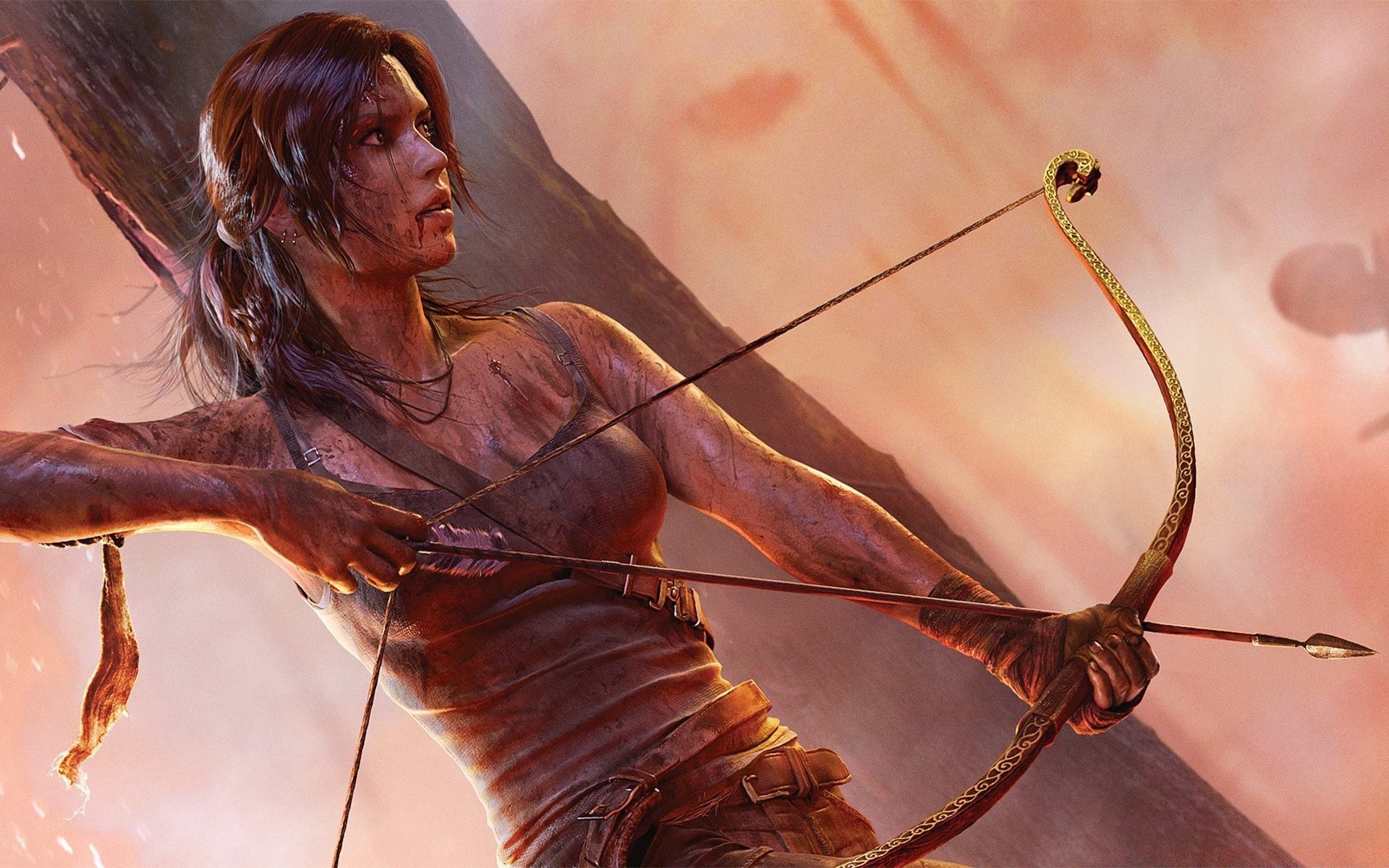 tomb raider one adult woman portrait