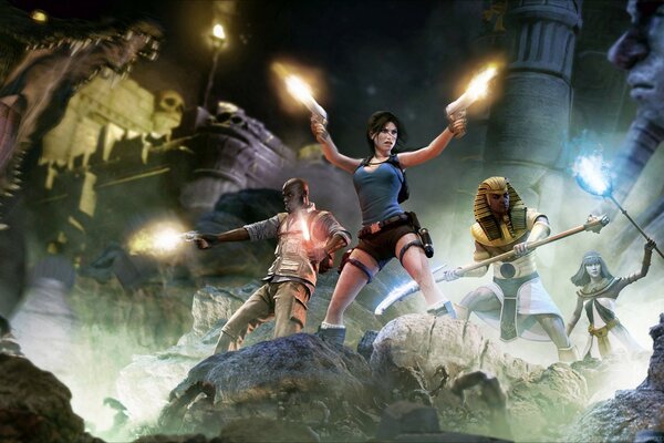 Plakat obrazu tomb raider