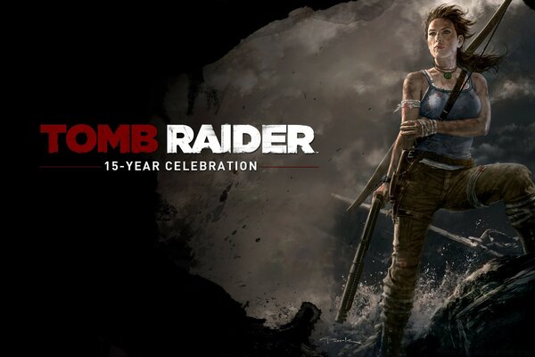 Screensaver from the tomb raider game