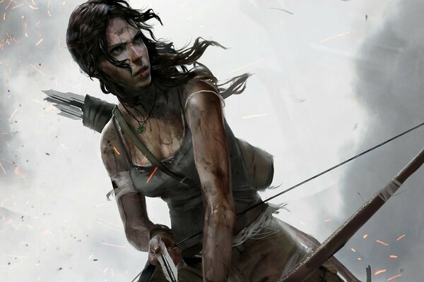 Junger Amazonas Tomb Raider