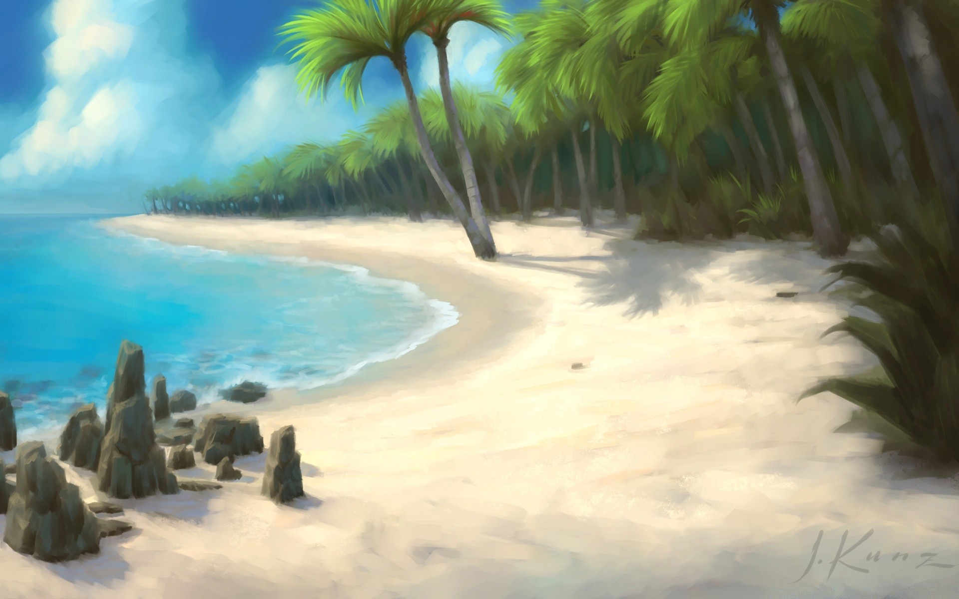 world of warcraft tropicale spiaggia acqua sabbia viaggi mare oceano estate palme esotico isola idillio all aperto relax albero surf paesaggio sole cielo