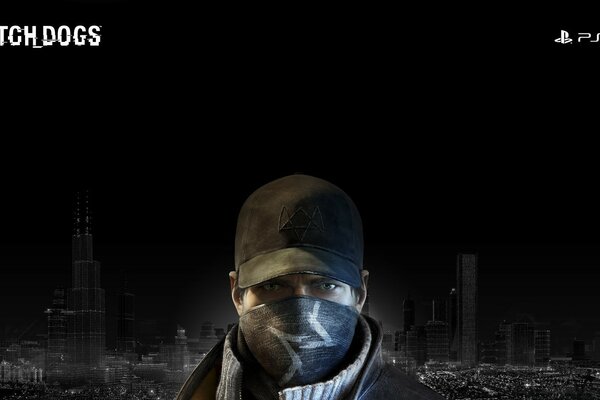 Watch_dogs. Ein Mann im Dunklen. Gefahr