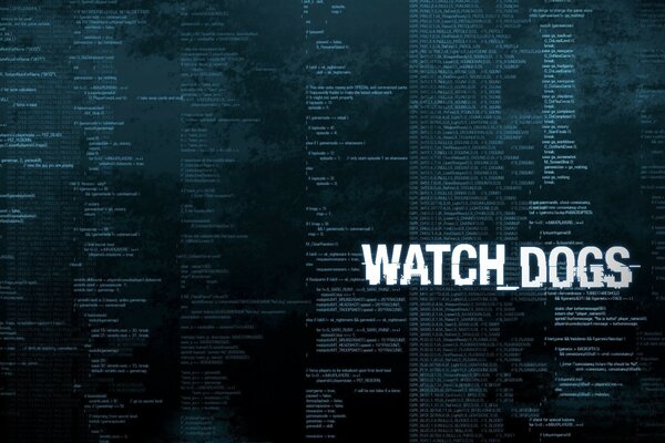 Watch_dogs. Fundo do ecrã