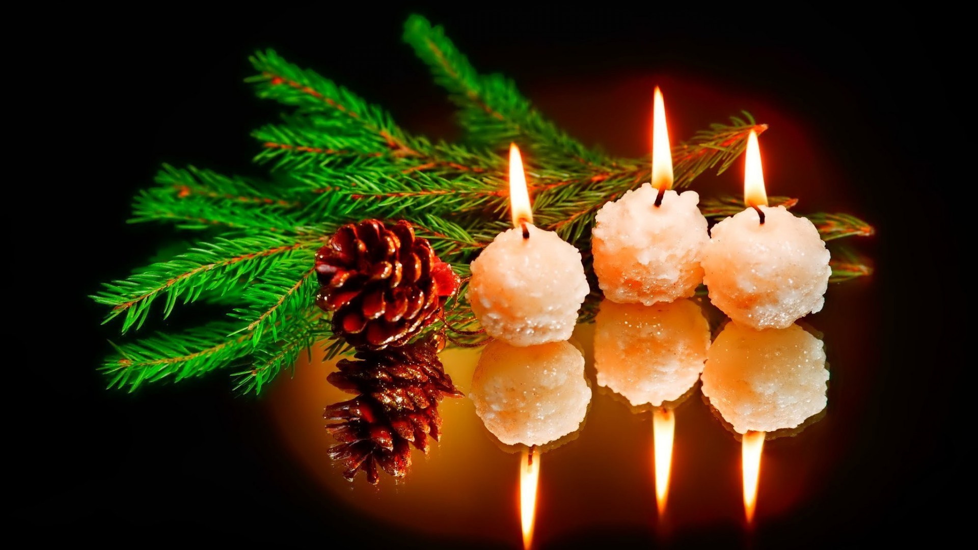 nuovo anno candela natale candela fiamma vacanza bruciato inverno luce cera decorazione aspetto stoppino oro pino desktop