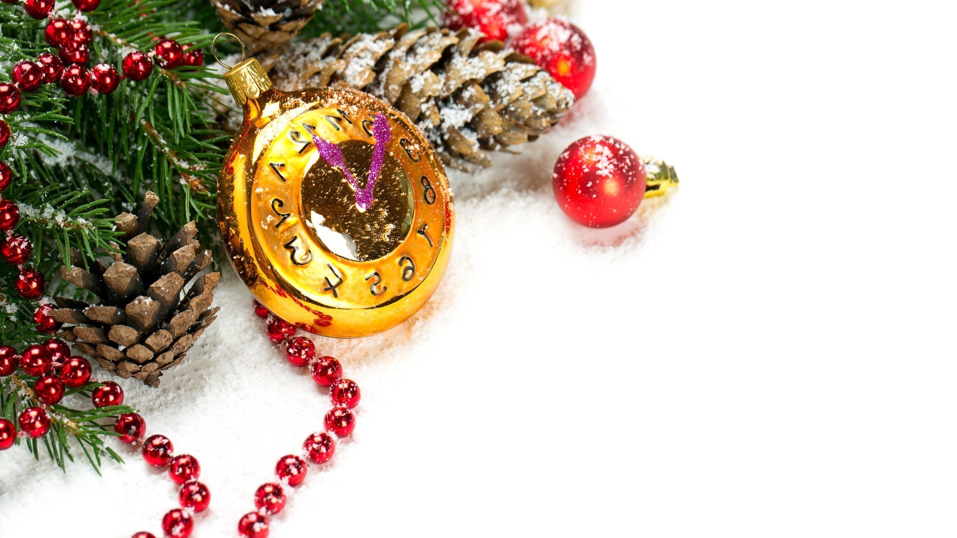 new year decoration christmas winter shining celebration gift desktop gold traditional