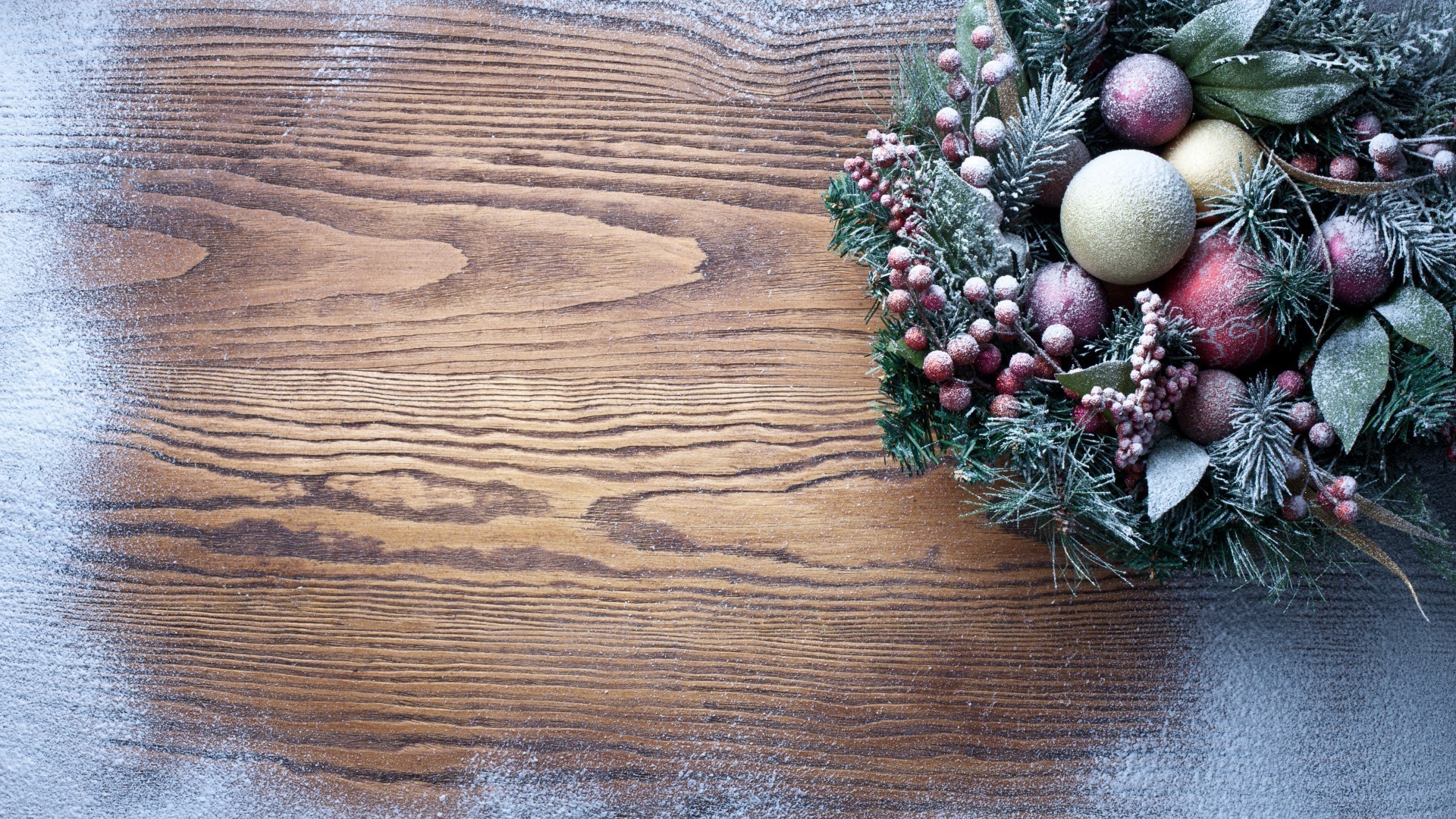 nouvel an bois en bois bureau hiver table rustique bois nature noël pin conseil décoration saison alimentaire