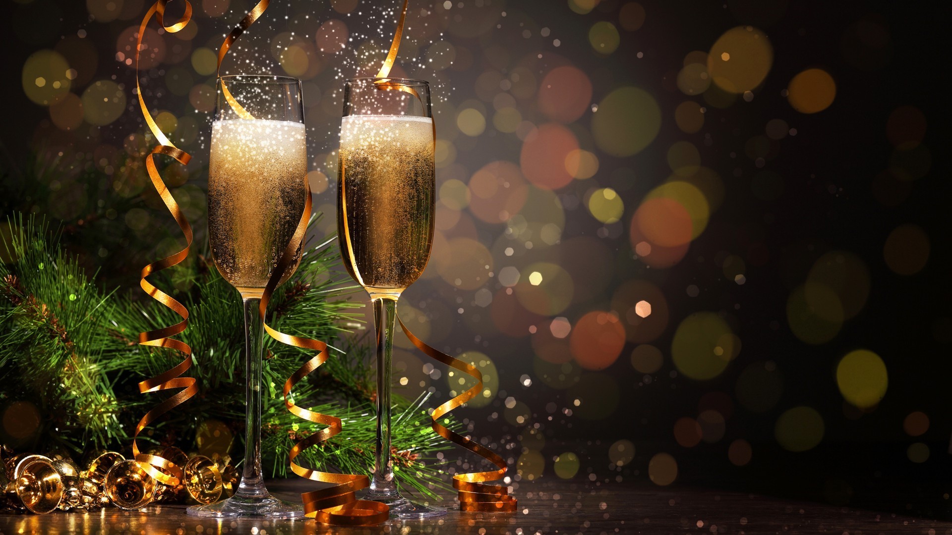 año nuevo navidad champán vacaciones fiesta eva vidrio aniversario beber vino espumoso vacaciones ocasión alcohol tostadas invierno oro fizz