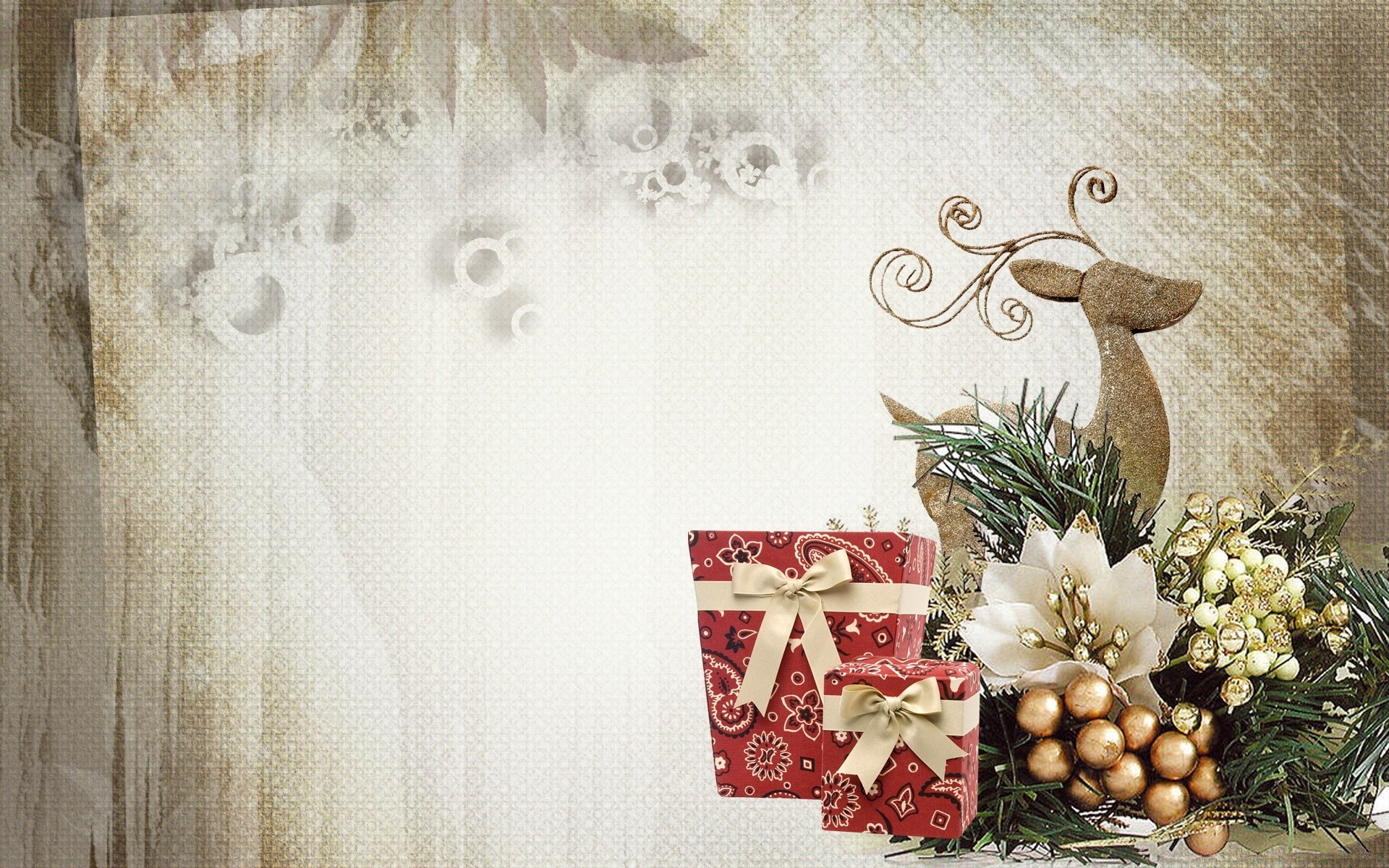 christmas paper retro desktop decoration vintage art