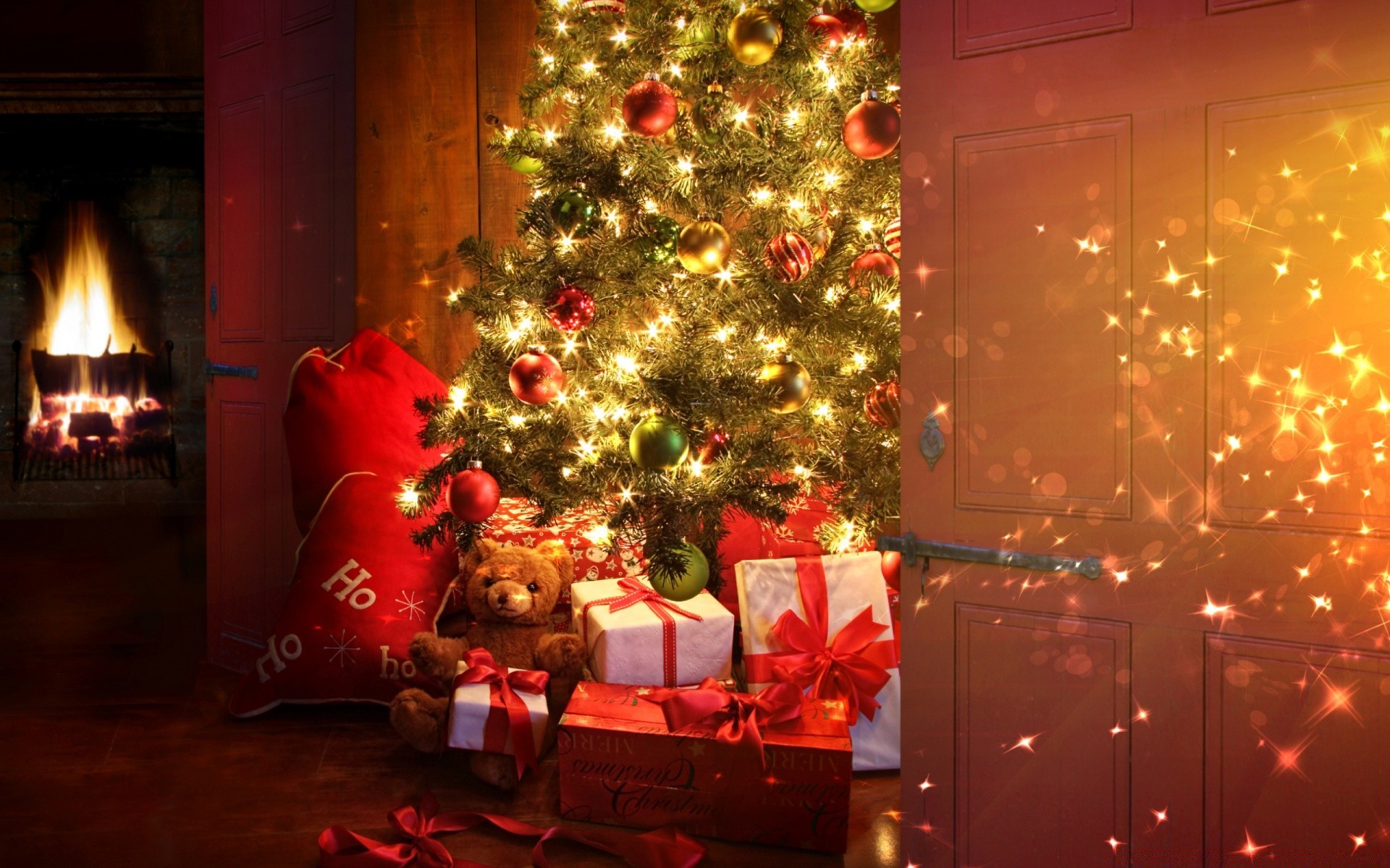 natale vacanza inverno albero di natale decorazione interior design fiamma oro scatola nuovo anno candela partito buon regalo eva filo aspetto vacanza brilla palla