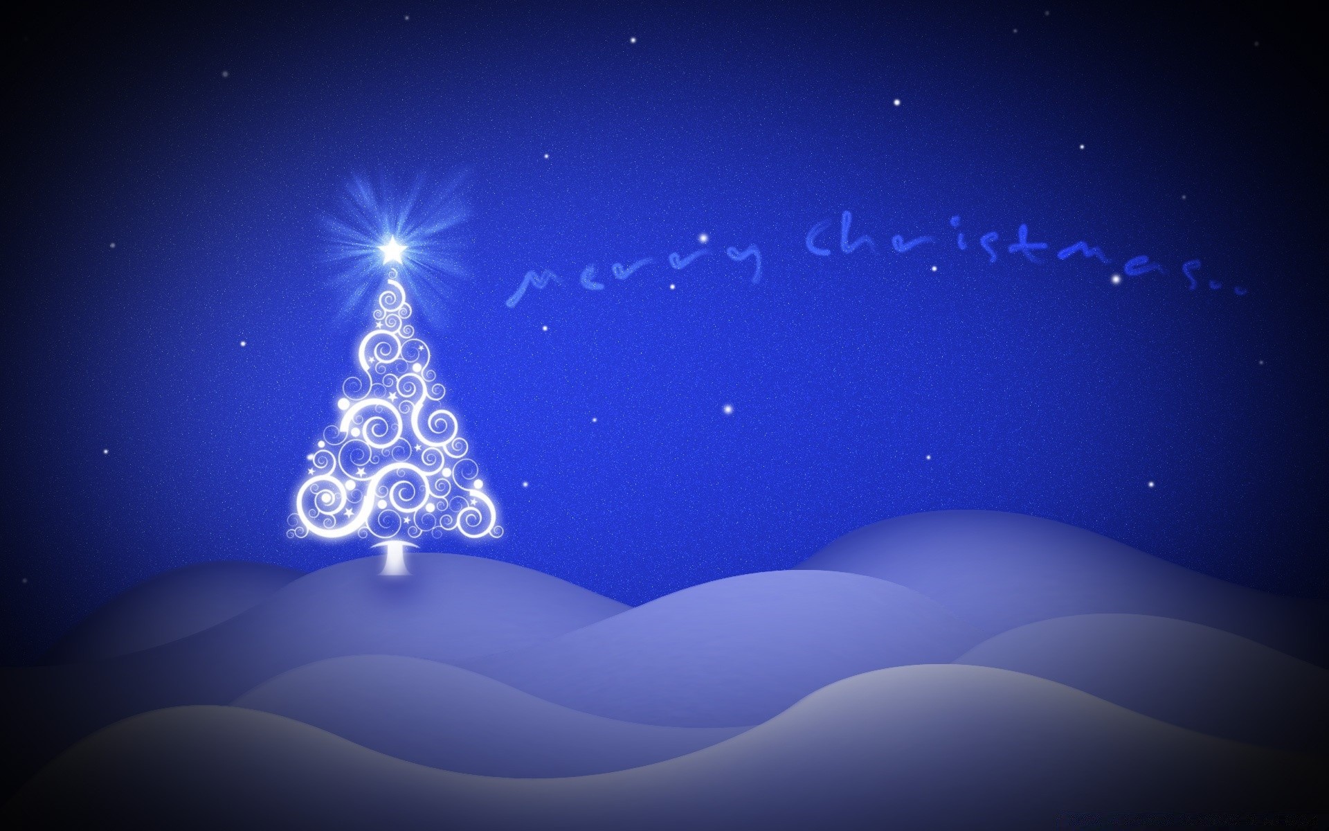 natale inverno luna desktop neve freddo illustrazione spazio luminoso luce astratto splende