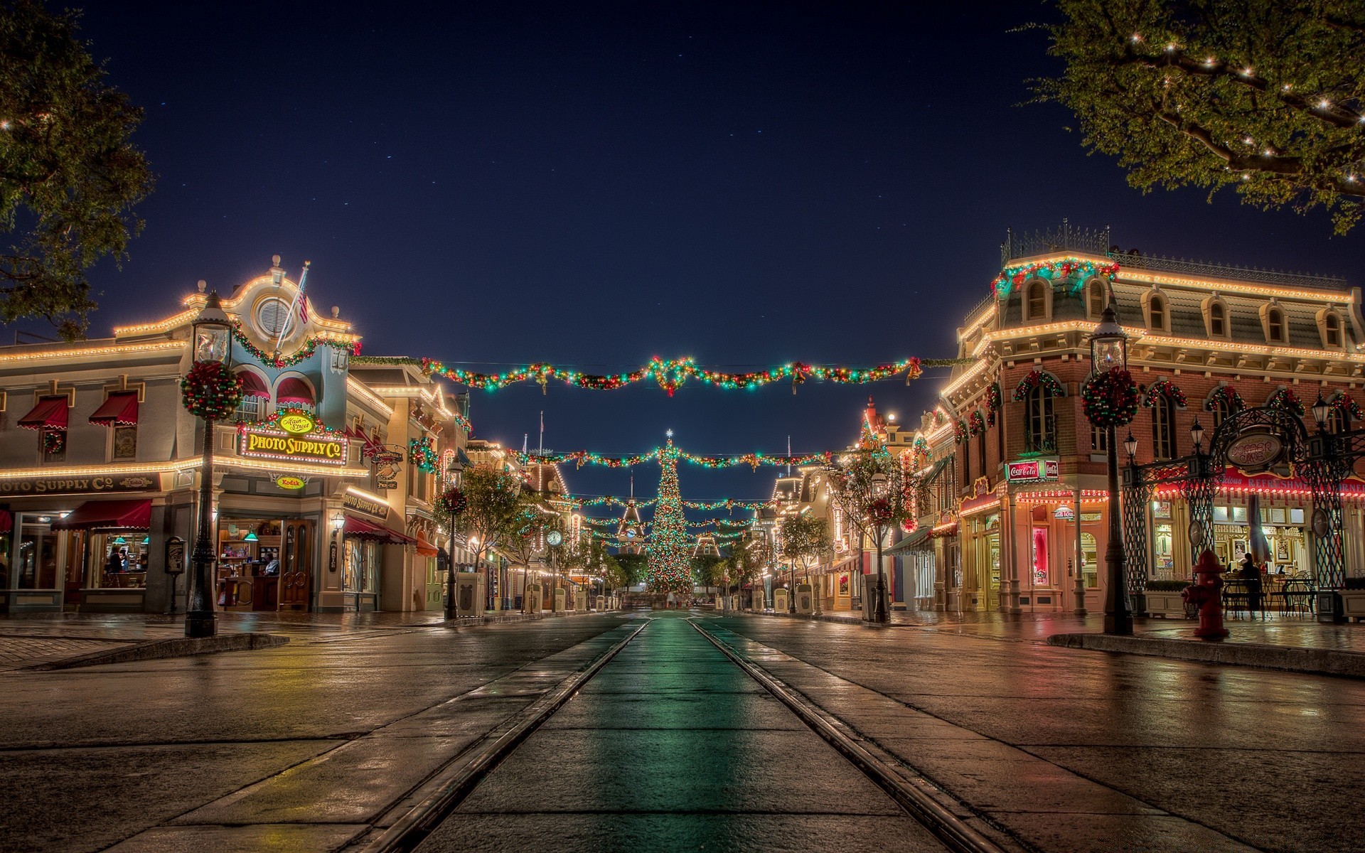 christmas street travel illuminated city evening tourism urban neon architecture tourist light vacation building dusk hotel sight town avenue nightlife casino