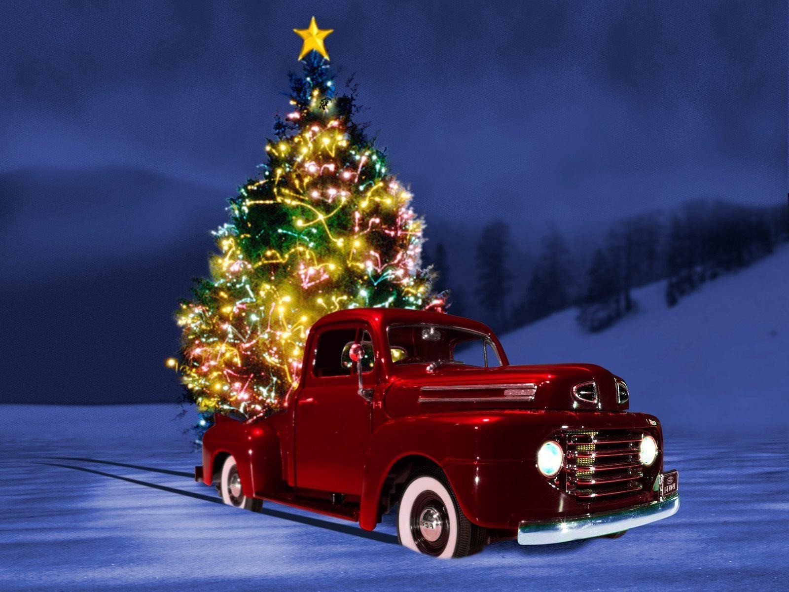 christmas vehicle car winter transportation system fast outdoors
