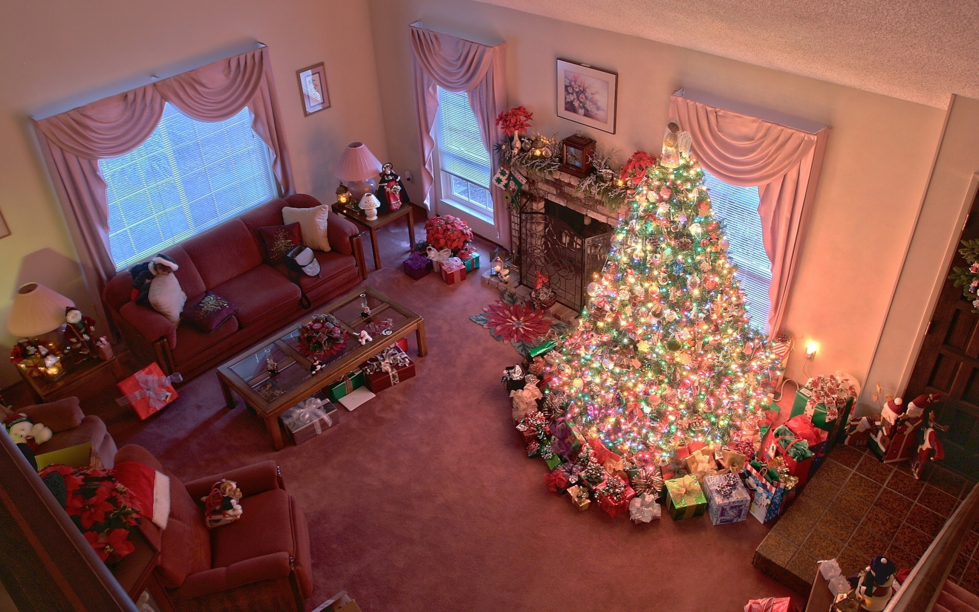 weihnachten zimmer drinnen möbel innenarchitektur stuhl platz zuhause zuhause sofa tisch lampe innen familie