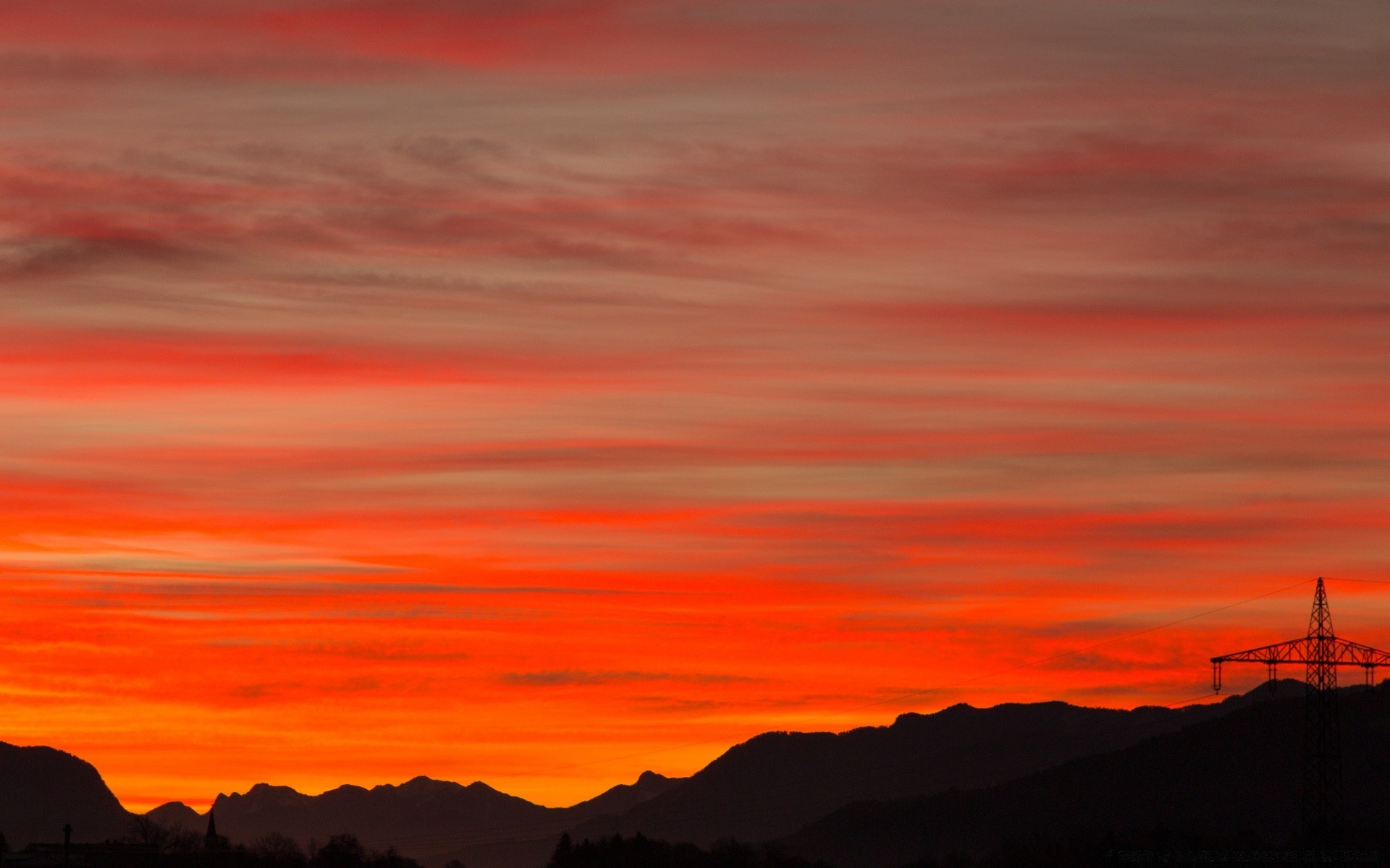 noël coucher de soleil aube soir crépuscule ciel paysage soleil nature silhouette à l extérieur