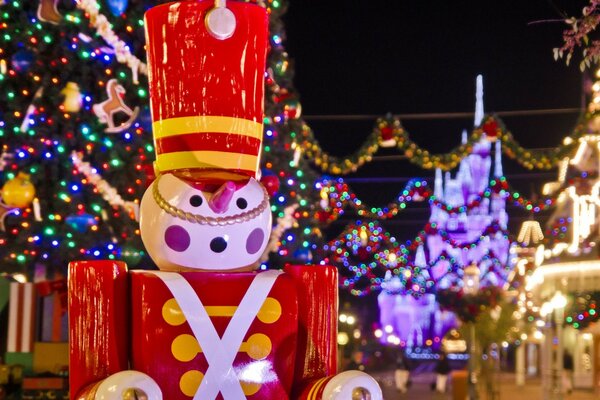 Quebra-nozes para a festa de Natal