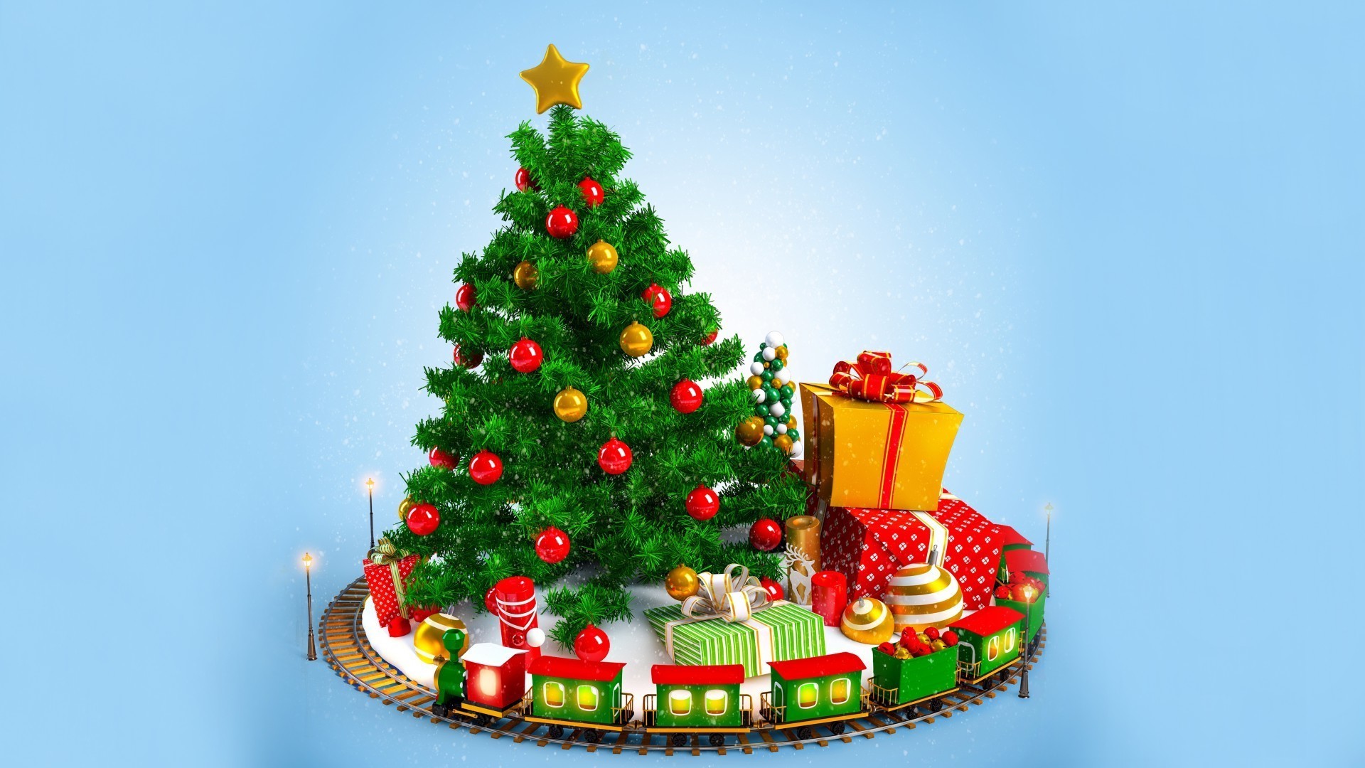 рождество, елка, игрушки, подарки без смс