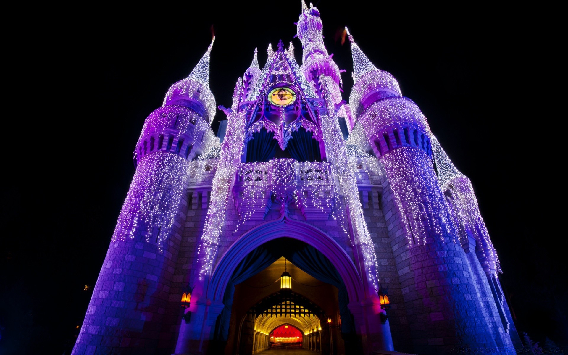 navidad luz luz de fondo