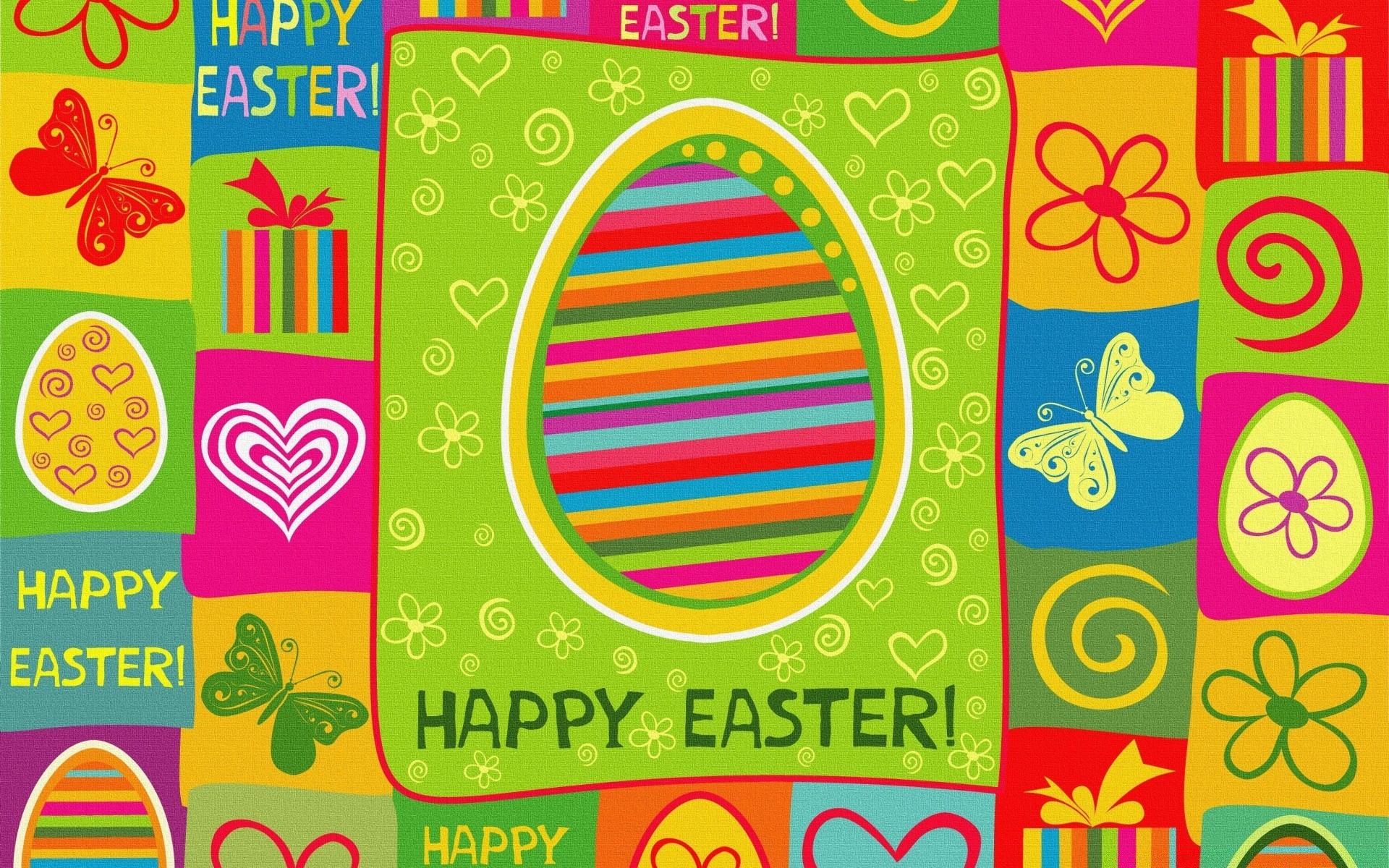 easter illustration vector design pattern decoration art desktop retro abstract wallpaper color