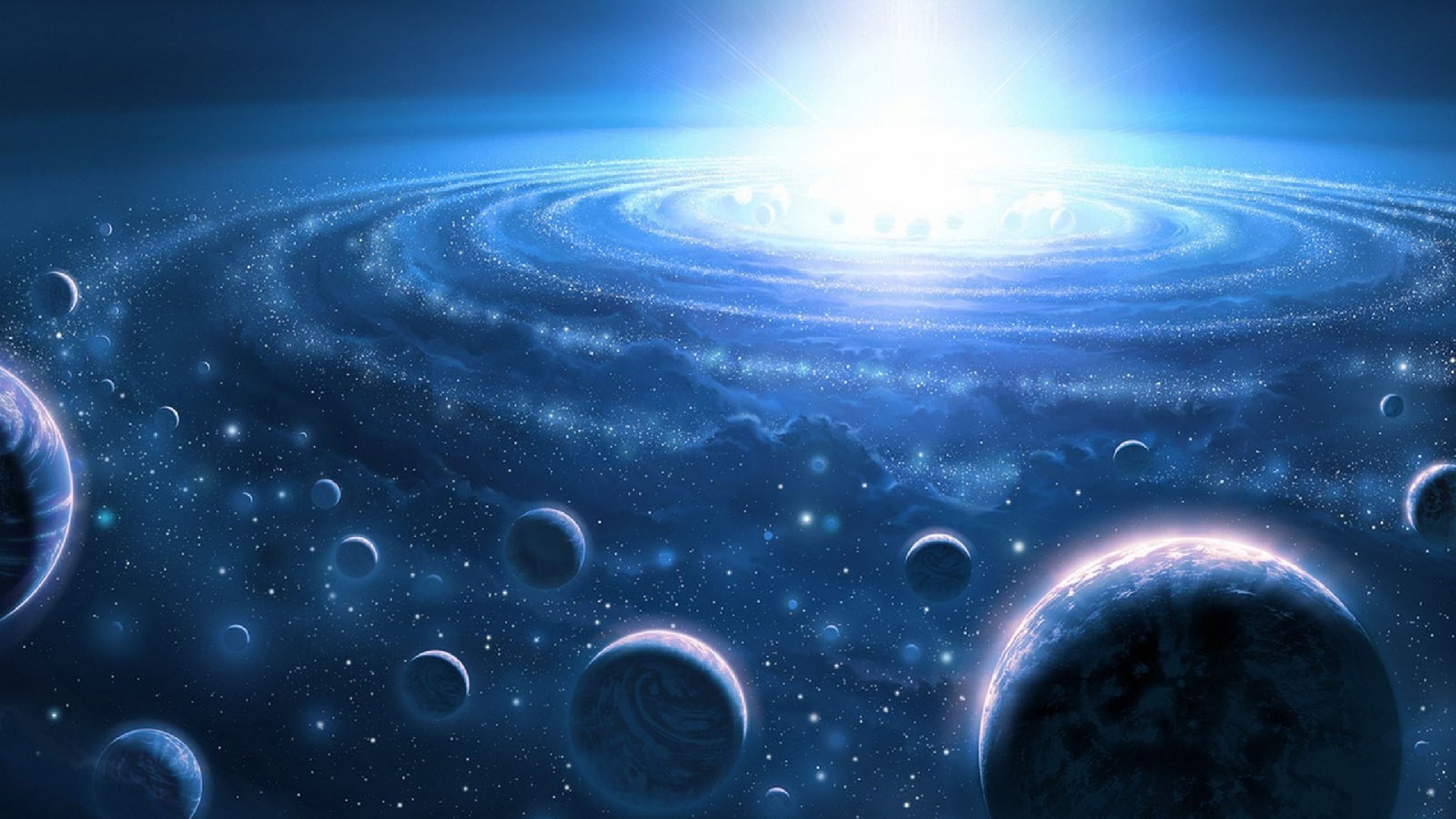 galaxy moon nature sky sun sea space astronomy desktop planet ocean water light infinity bright cold clear astrology