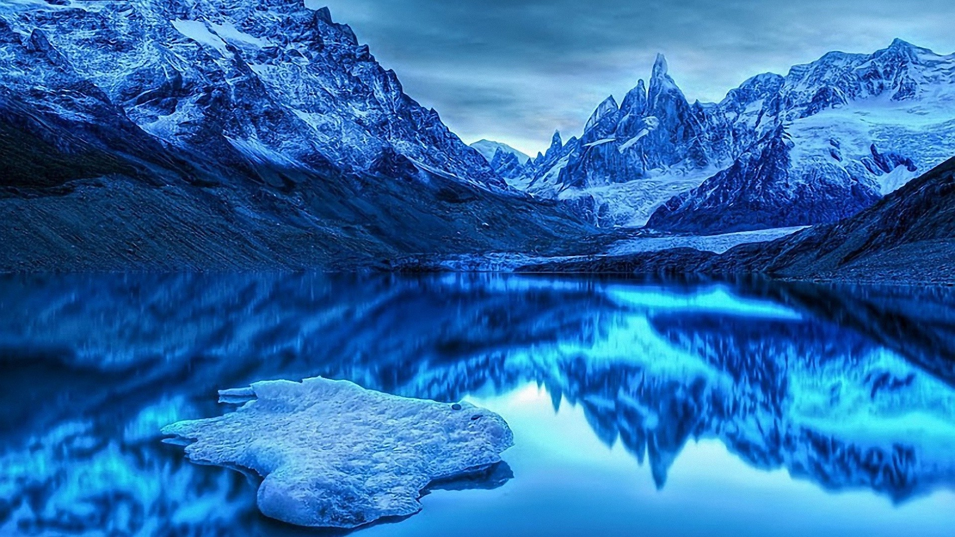 winter schnee eis wasser reisen landschaft natur berge gletscher kälte reflexion im freien see