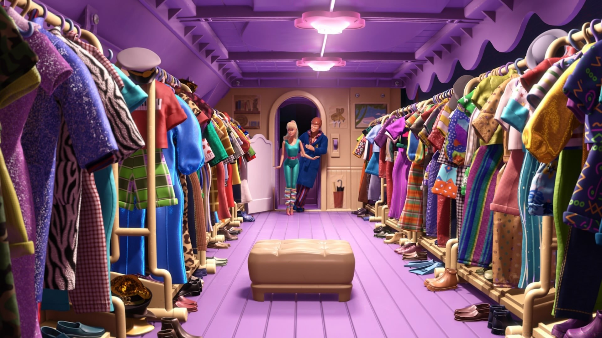 Toy Story 3 Barbie and Ken Scene - Phone wallpapers