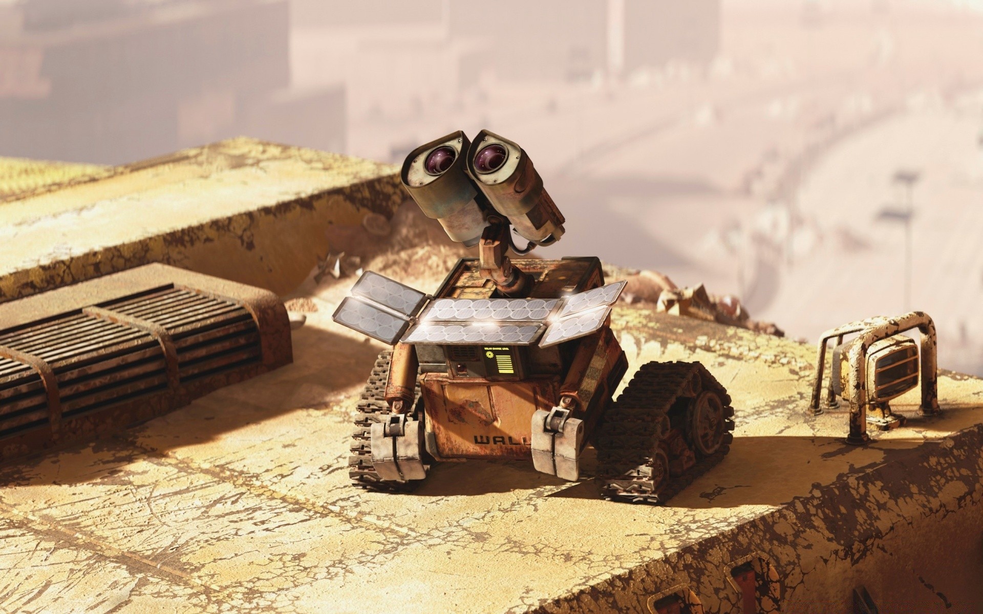 walle sand vehicle desert transportation system