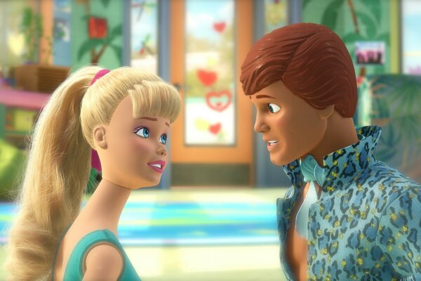 Barbie and Ken. Toy Story