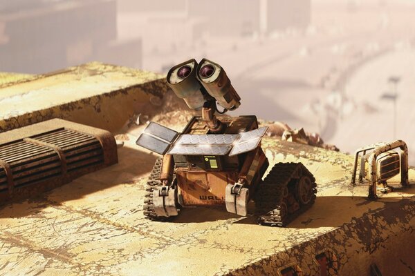 Güneş enerjili valli robotu