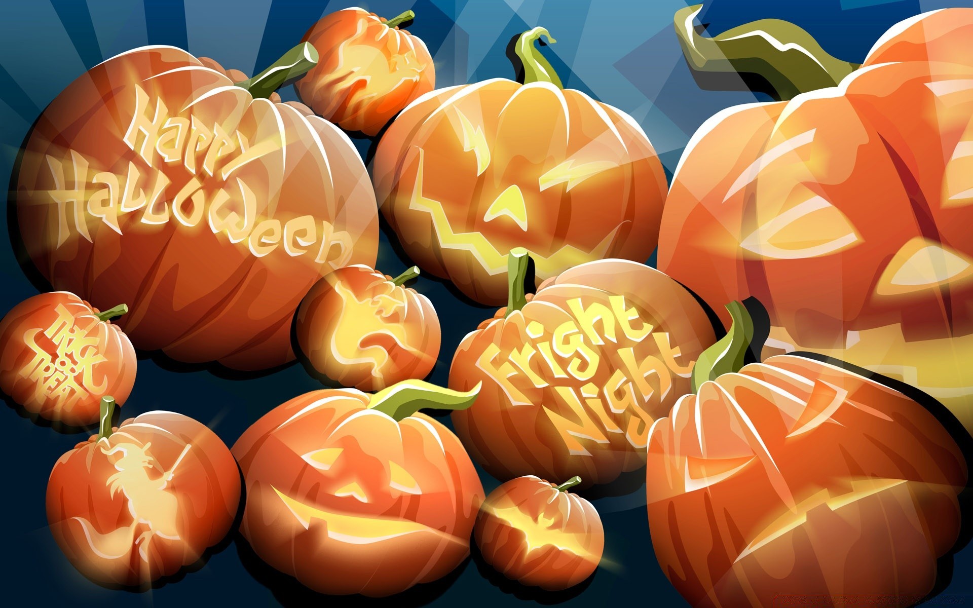 halloween desktop illustration pumpkin