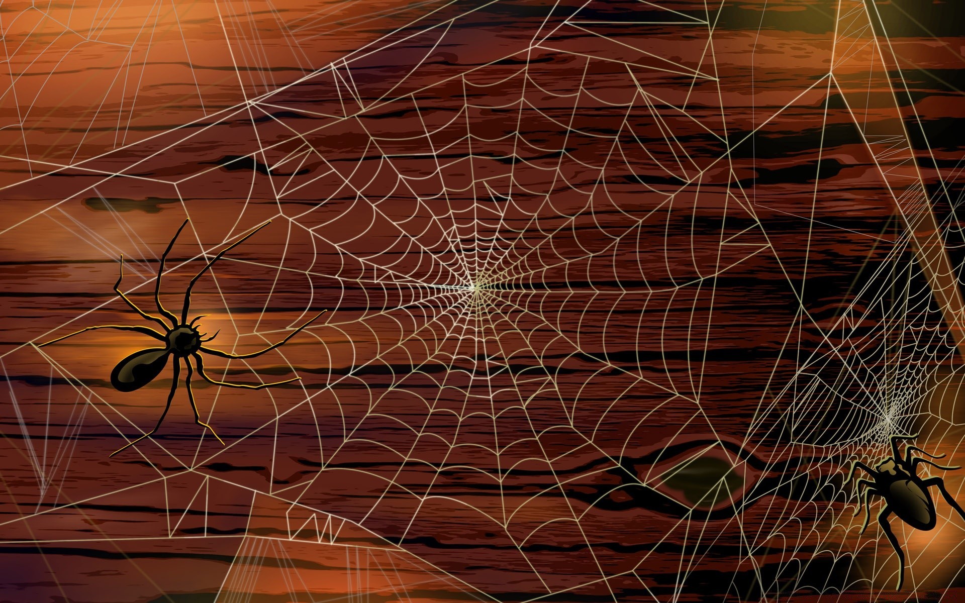 halloween abstrakt vorlage desktop design spinne