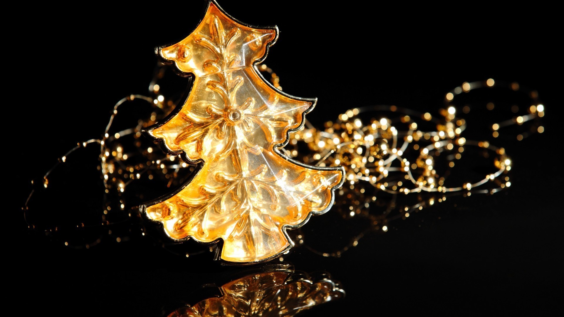 new year gold decoration christmas shining desktop luxury winter jewelry celebration light