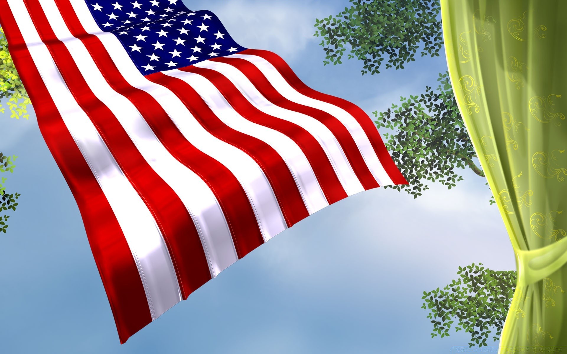 independence day flag patriotism freedom administration stripe election banner united pride democracy symbol wind