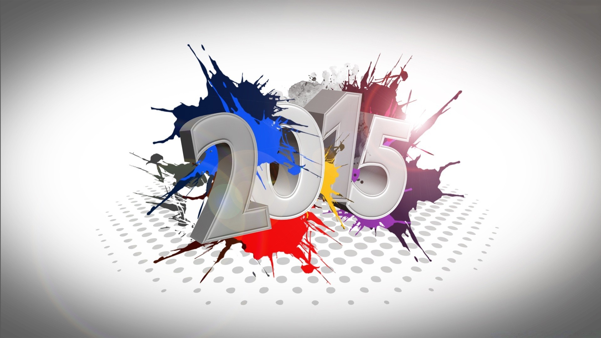 new year desktop illustration design abstract symbol shape art