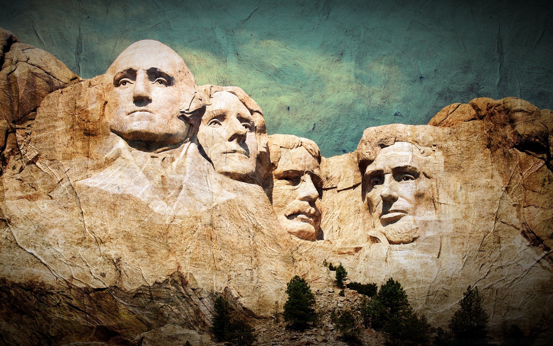 independence day sculpture art travel rock ancient face mammal portrait