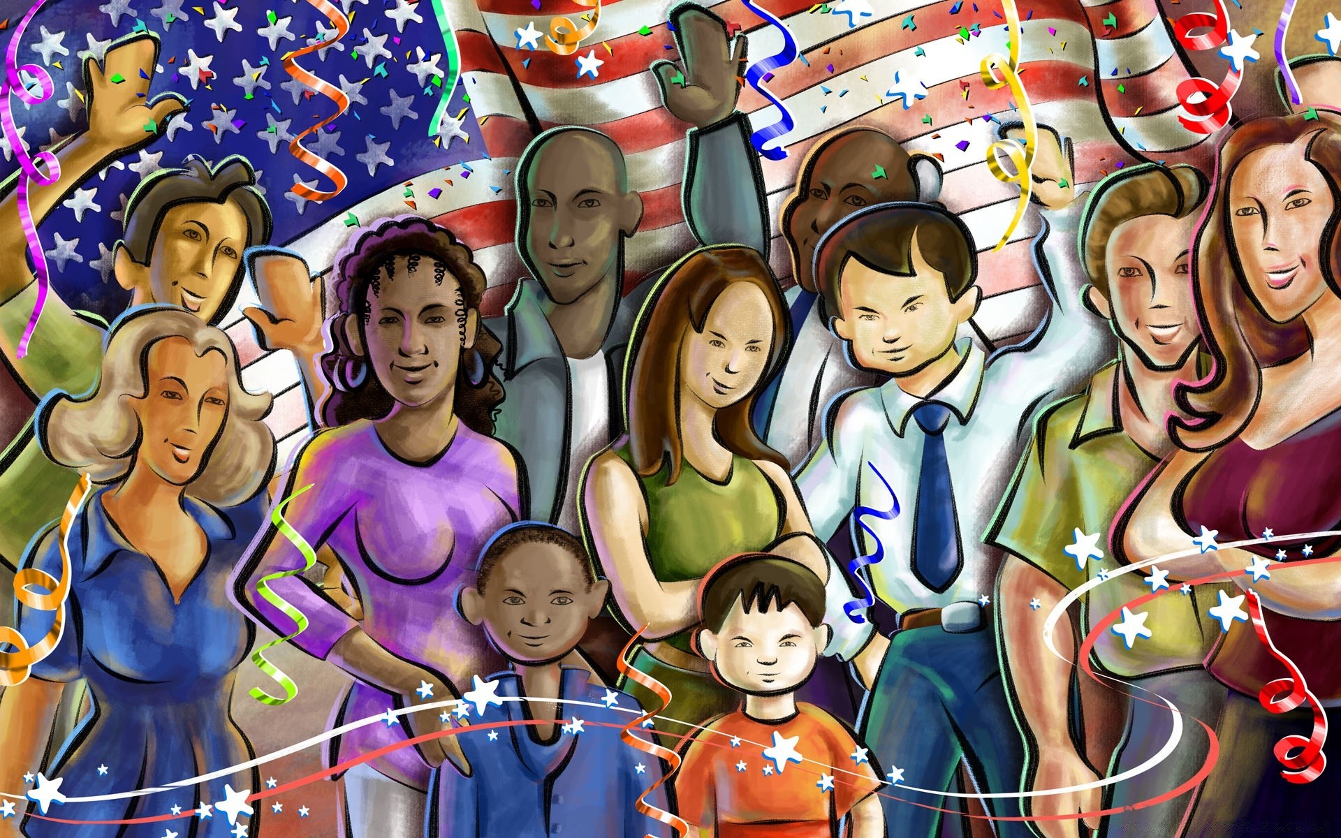 5 любых картинок. Американская нация рисунок. Американцы народ. Американский человек рисунок. США человек рисунок.