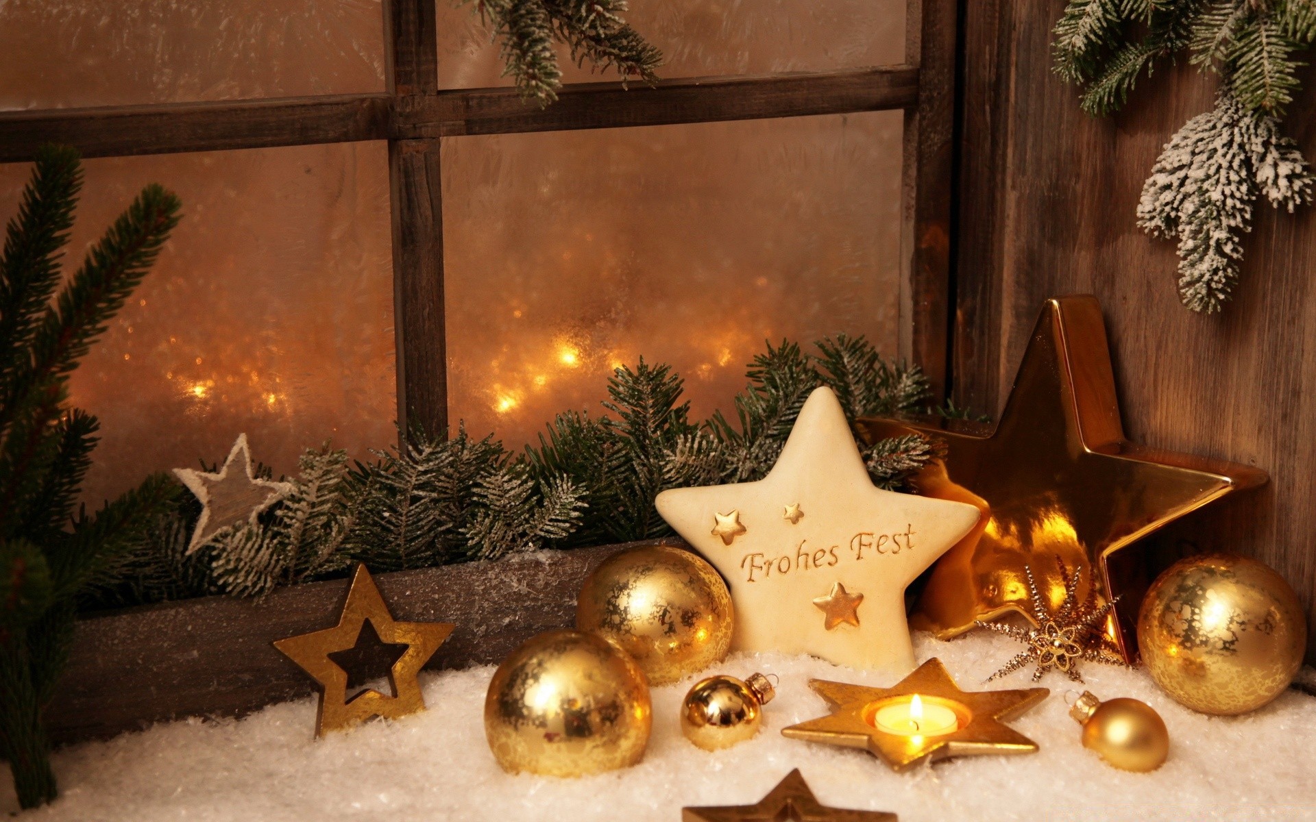 new year christmas winter interior design decoration celebration gold christmas tree advent ball merry shining tree candle bangle thread eve vacation traditional fir