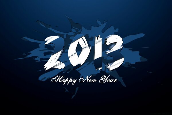 Congratulations on the new year 2013 marine