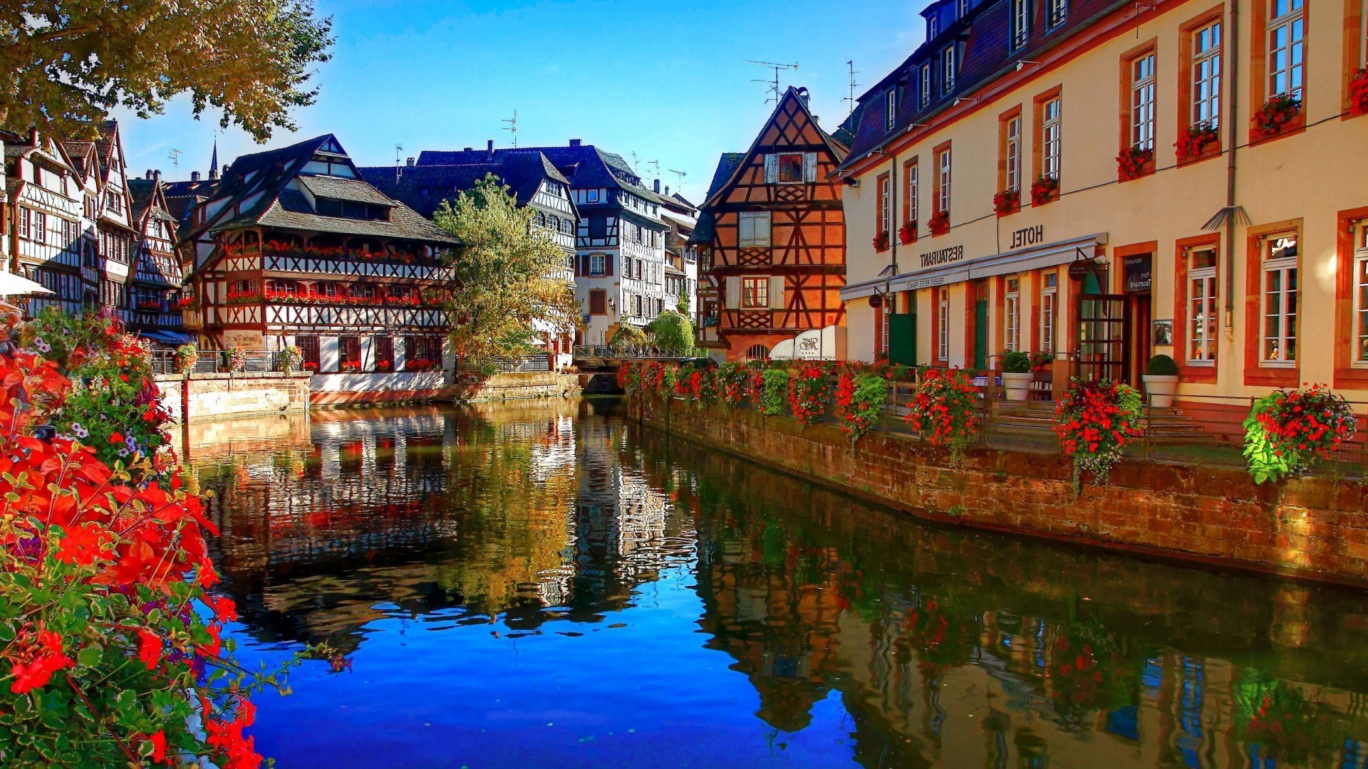 city and architecture architecture building travel water tourism house city outdoors canal traditional town reflection street river old