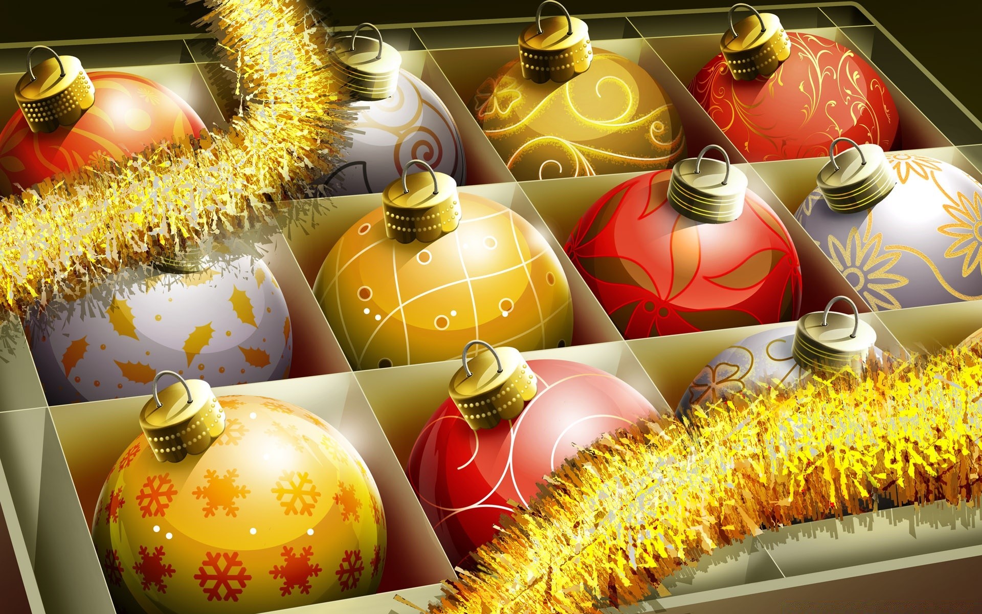 nuovo anno decorazione oro natale palla tradizionale vacanza desktop sfera design regalo