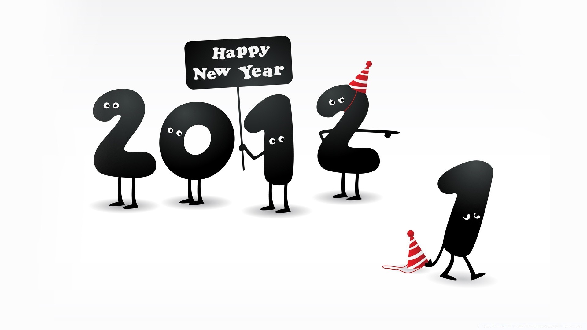 new year business illustration isolated chair man leadership symbol