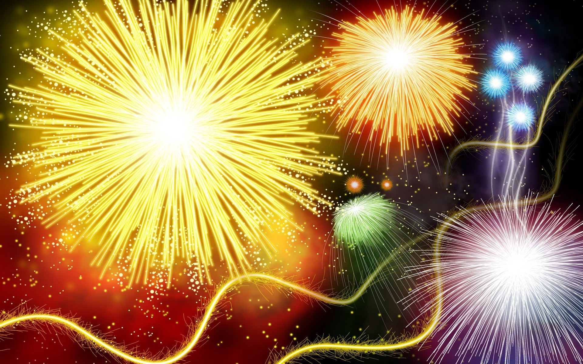 nuovo anno luminoso esplosione natale fuochi d artificio luce luminescenza vacanza scintilla fiamma splende merry astratto brillare partito sfocatura