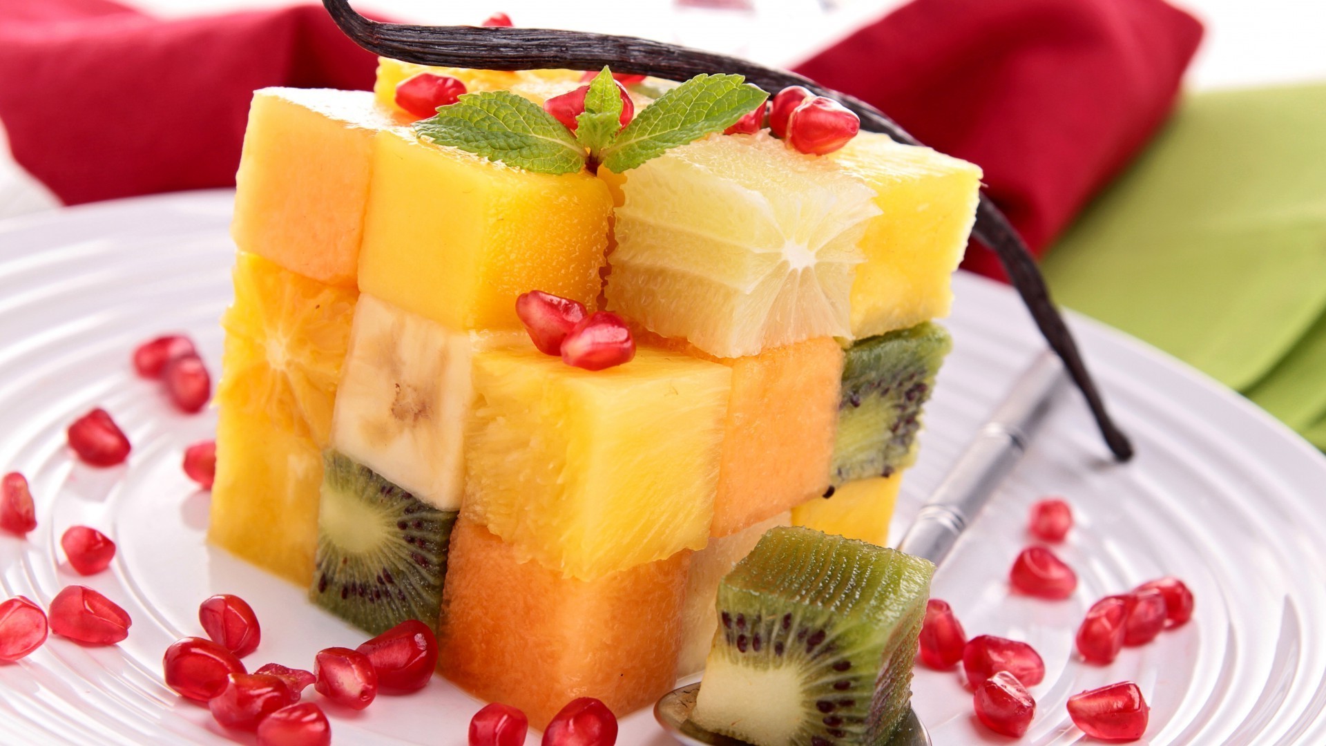 postres fruta dulce comida menta azúcar delicioso fresa kiwi salud tipo gelatina baya frambuesa verano crema saludable tropical refresco desayuno