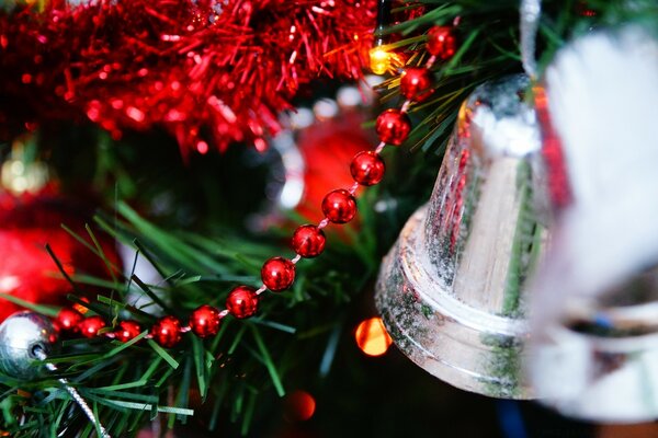 Weihnachtsschmuck für das neue Jahr