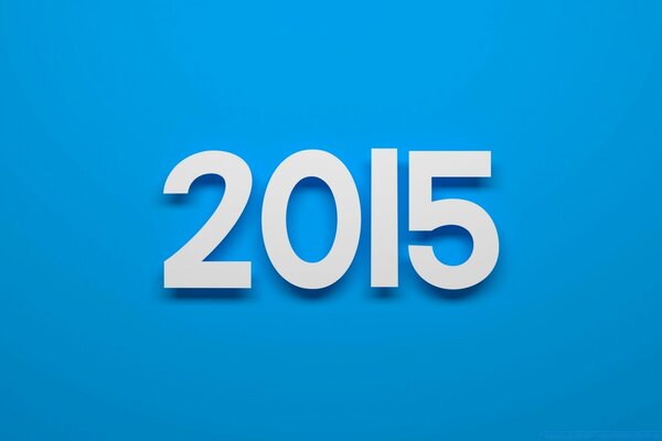 Symbol of the 2015 New year