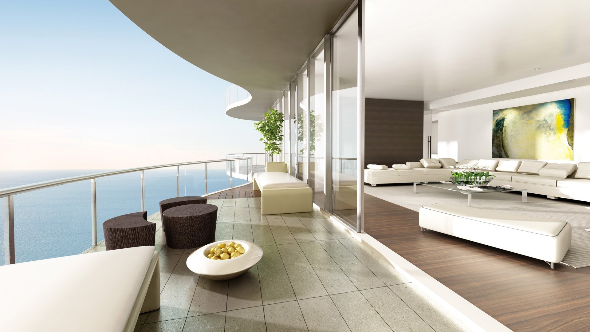 terraço móveis sofá quarto interior janela moderno dentro cadeira chão assento mesa apartamento luxo família propriedade casa lâmpada teto moderno residencial