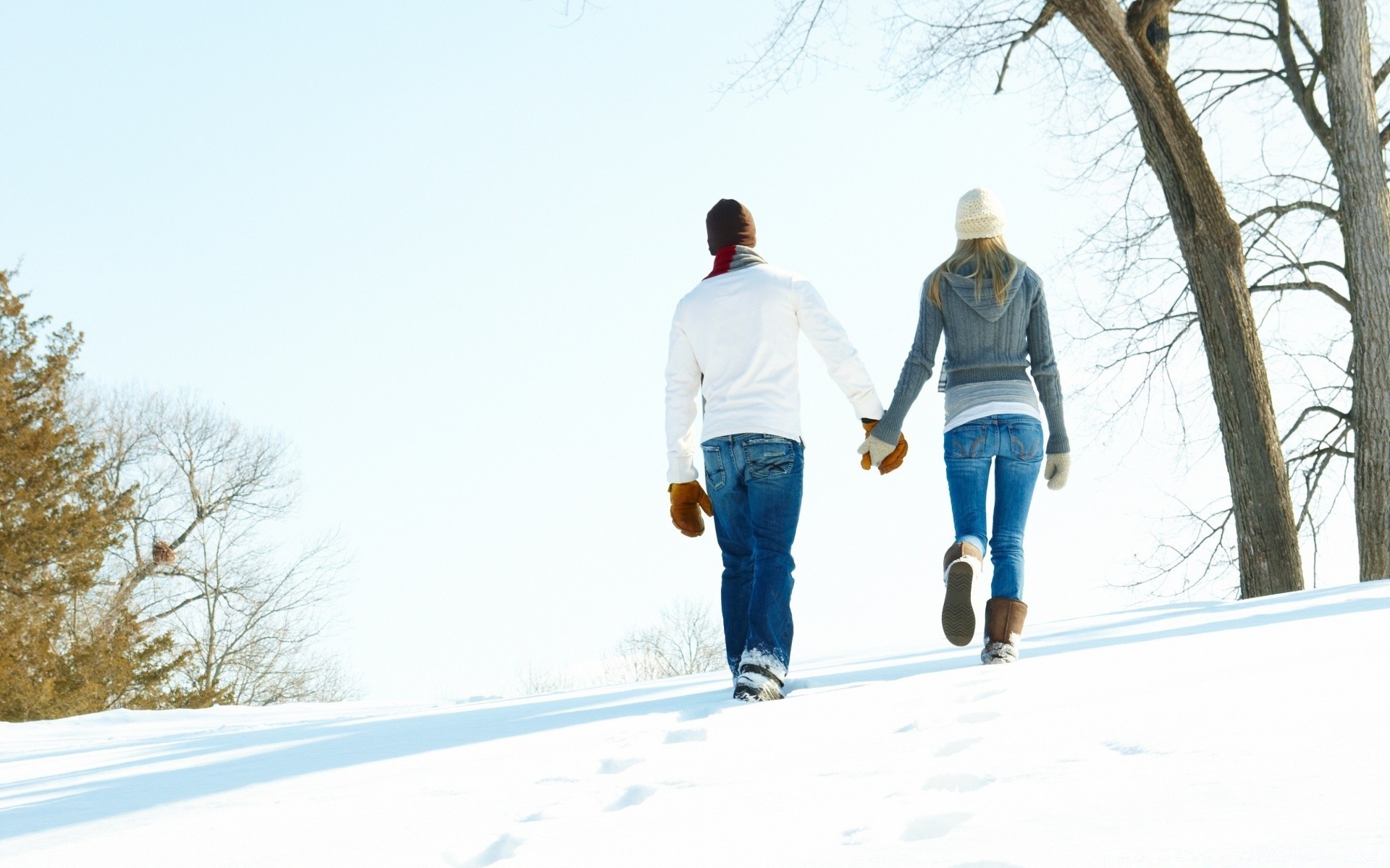 valentine s day snow winter cold outdoors man daylight tree wood togetherness nature ice landscape leisure