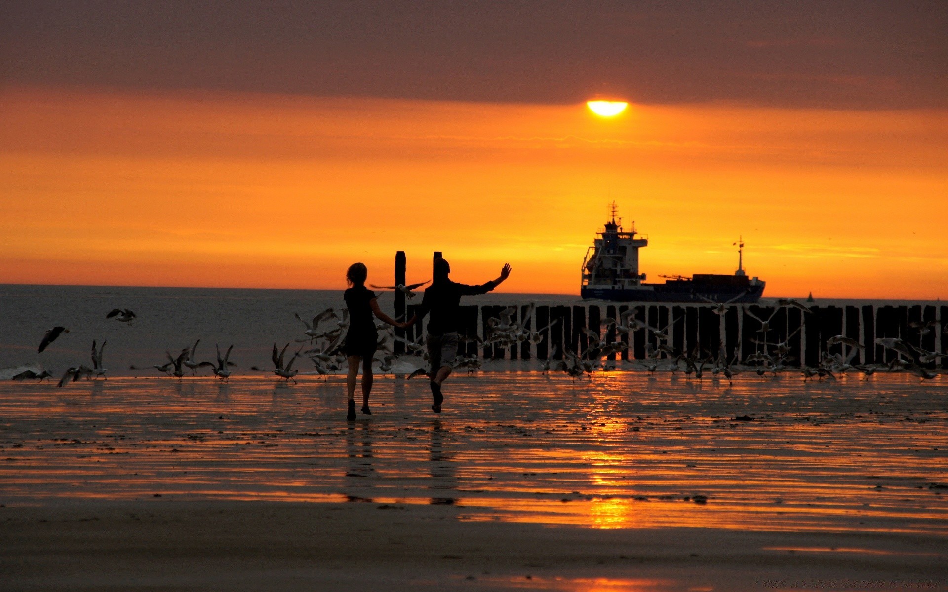 dia dos namorados pôr do sol água amanhecer crepúsculo noite praia mar sol viagens céu oceano ao ar livre reflexão