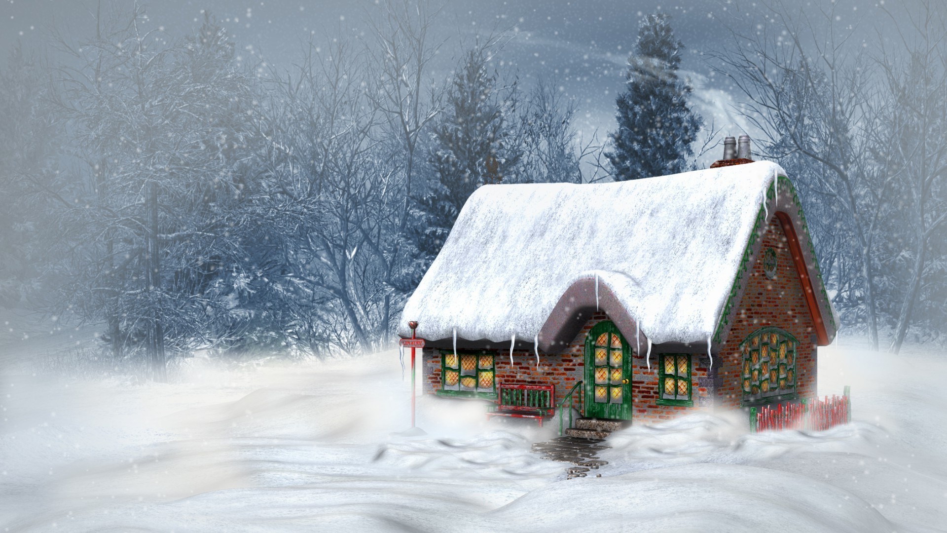 neujahr schnee winter kälte holz hütte im freien eis frost bungalow reisen haus gefroren landschaft natur wetter saison berge himmel